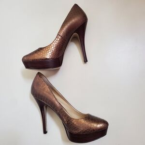 Elegant Brown Stiletto Heels